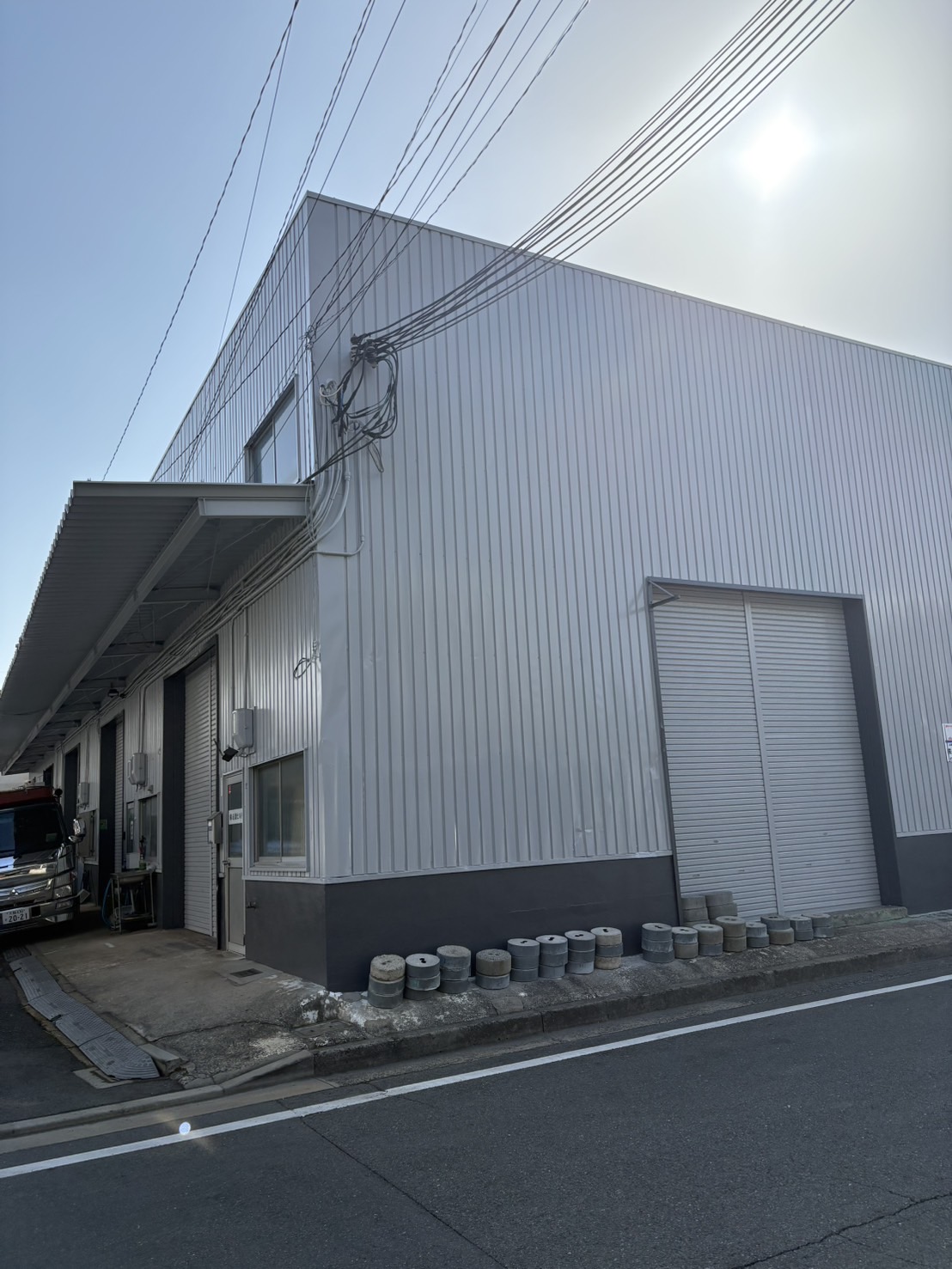 摂津市倉庫外壁塗装