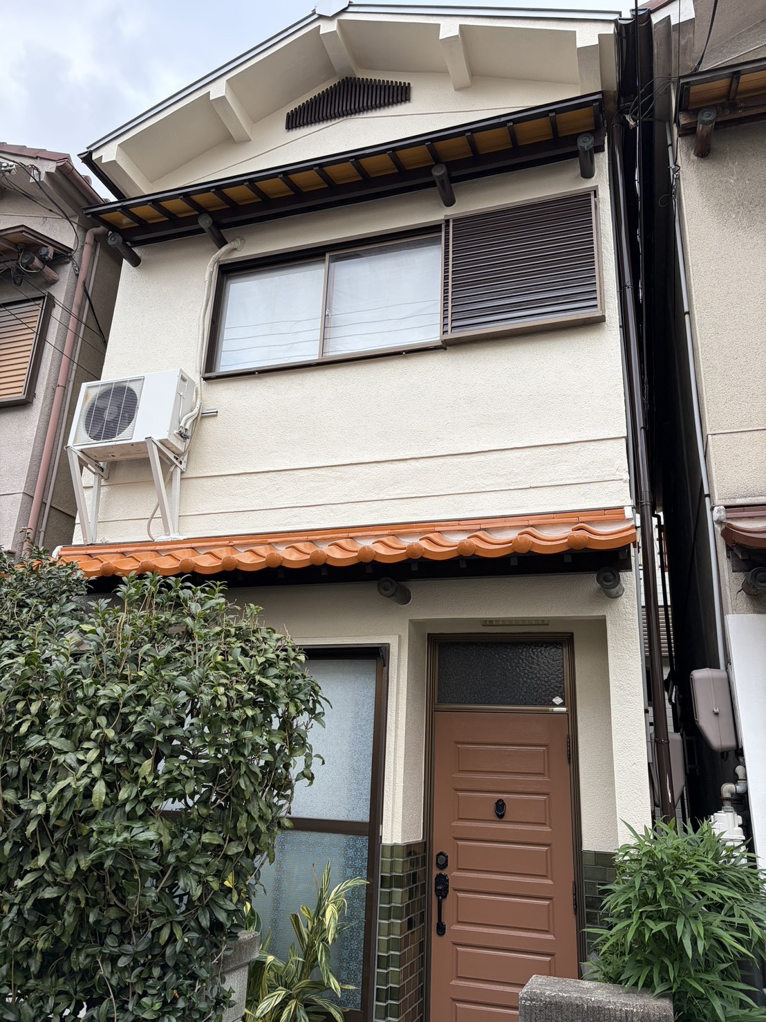 大阪市東住吉区の外壁塗装工事 施工後（パーフェクトトップ仕上げ）