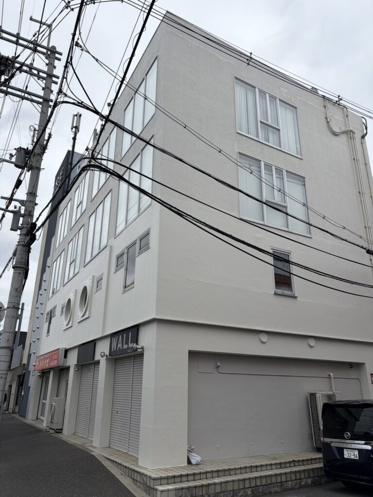 大阪府摂津市の外壁塗装工事 施工後（パーフェクトトップ仕上げ）