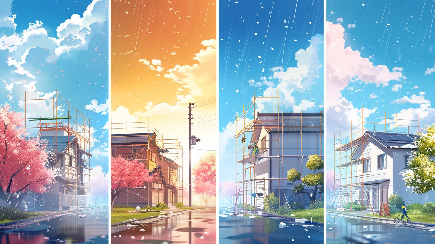 季節のおすすめ外壁塗装